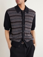 Oliver Spencer - Rossell Knitted Organic Cotton Shirt - Blue