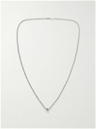 Miansai - Opus Sterling Silver, Enamel and Sapphire Pendant Necklace