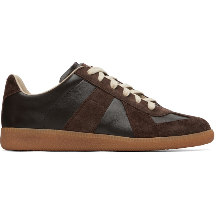 Photo: Maison Margiela Brown Replica Sneakers