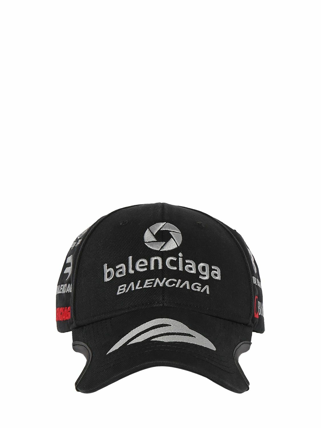 【Balenciaga】ロゴコットン drillベースボールキャップ BALENCIAGA - Racer Cotton Drill Cap Balenciaga