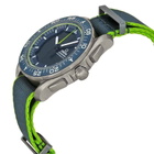 Omega Skywalker X-33 Chronograph Analog Digital Dial Blue and Green Nylon Mens Watch 31892457903001