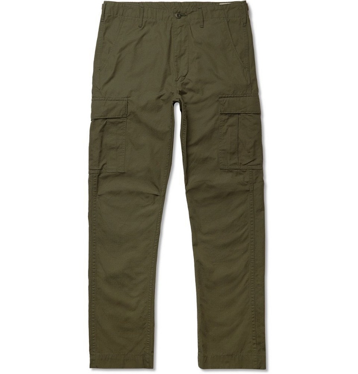 Photo: OrSlow - Cotton-Ripstop Cargo Trousers - Men - Green