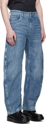 Alexander Wang Blue Rounded Jeans