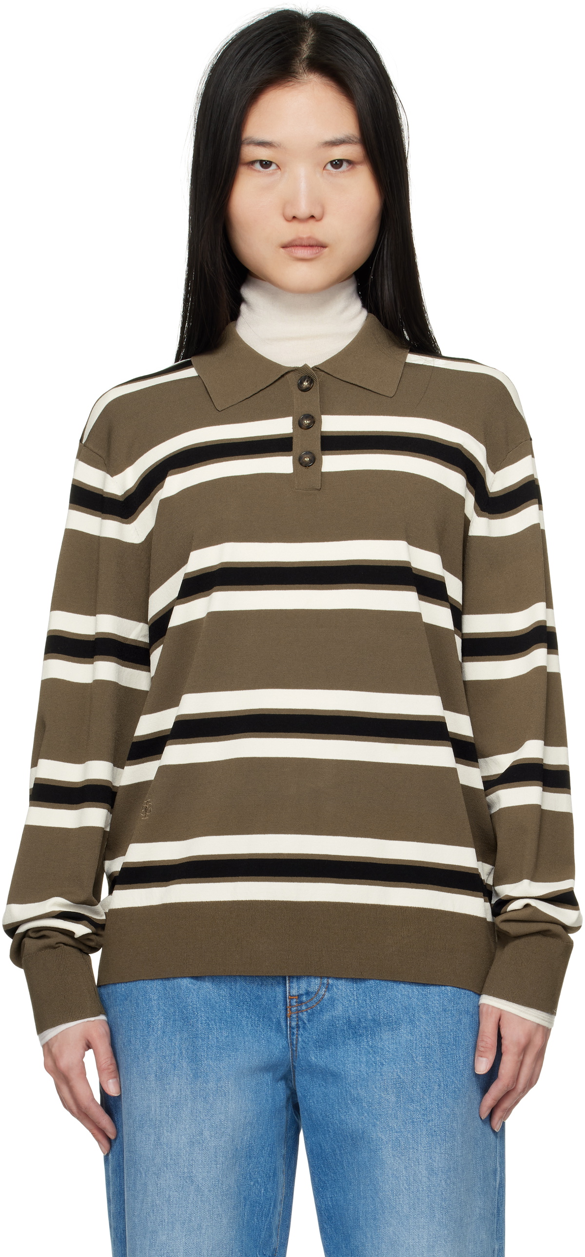 The Garment Brown Madison Polo
