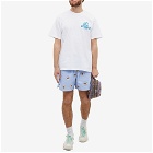 Nike Men's Floral Shorts in Light Marine/White
