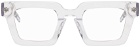 MCQ Transparent Square Sunglasses
