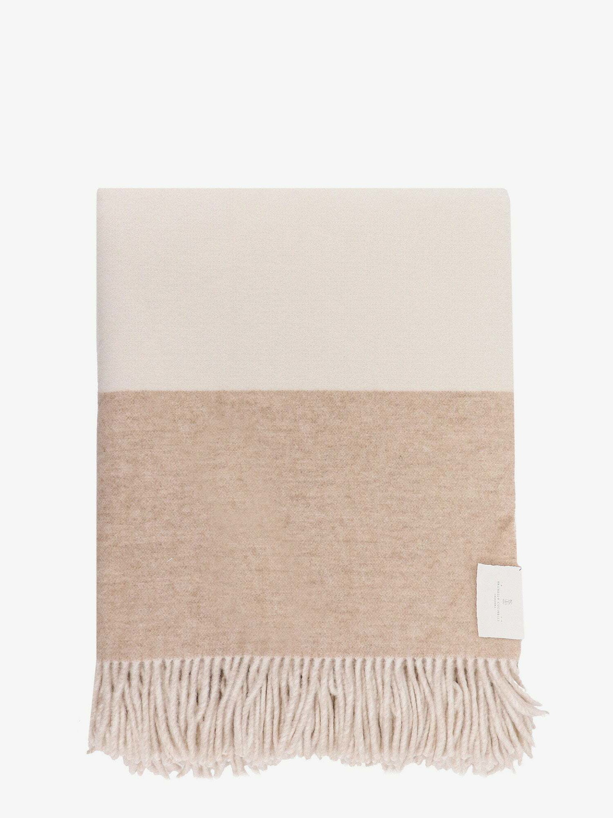 Brunello Cucinelli   Small Blanket Beige   Unisex
