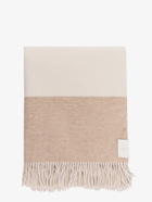 Brunello Cucinelli   Small Blanket Beige   Unisex