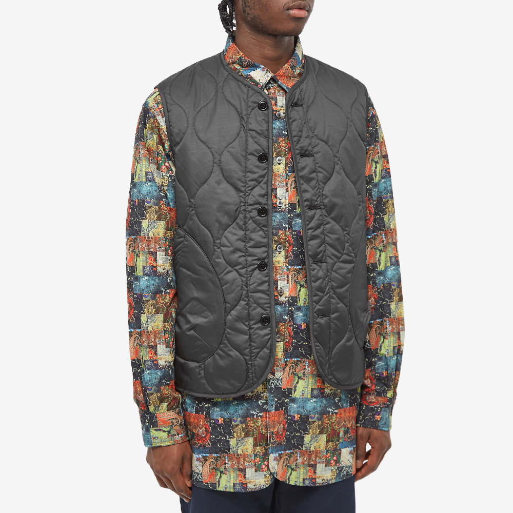 SOPHNET. Men's SOPHNET Quilted Vest in Black SOPHNET.