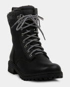 Steve Madden Princess Boots in Black Nubuck
