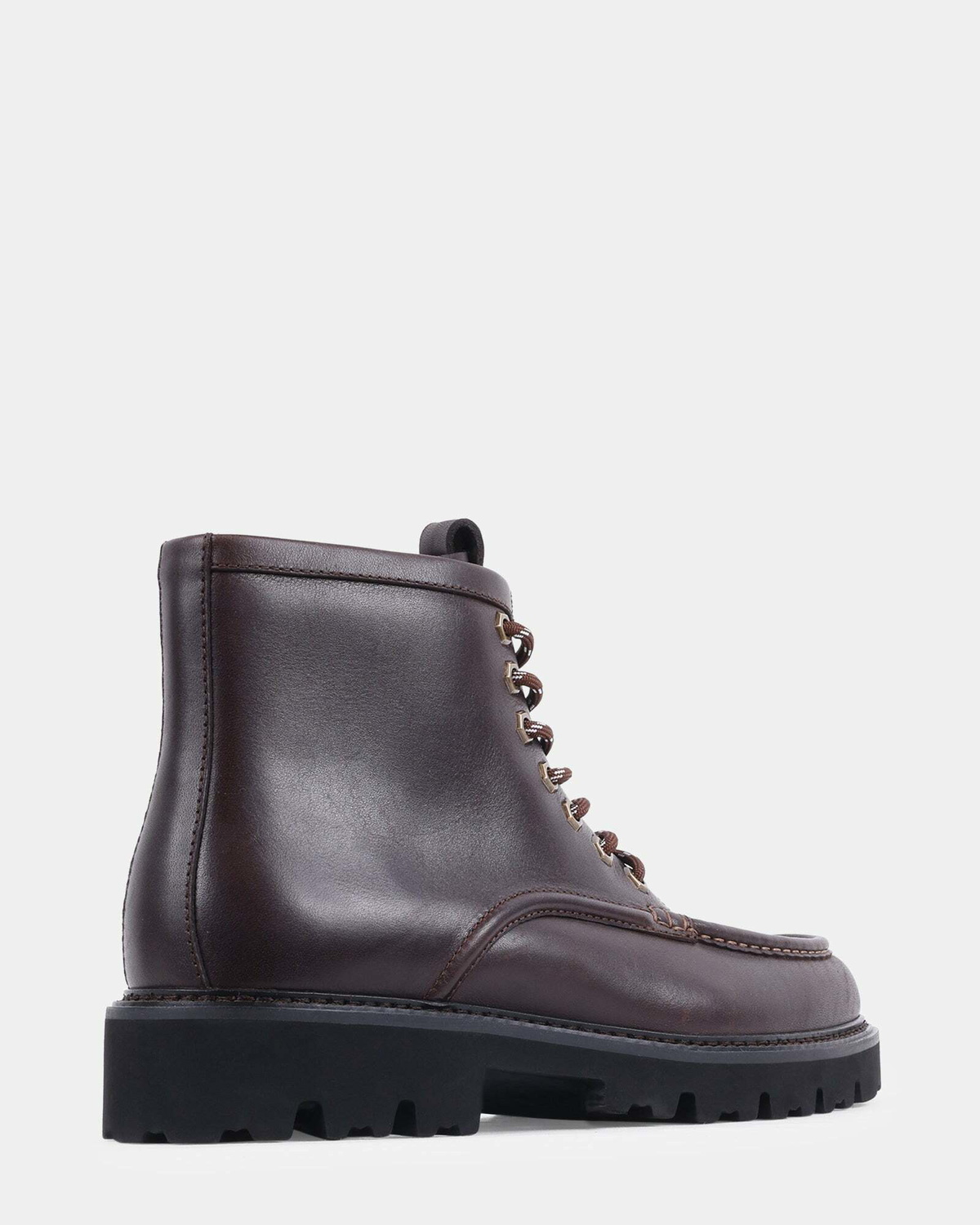 Steve Madden Mateo Boots in Dark Brown
