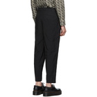 Comme des Garcons Homme Deux Black Oxford Trousers