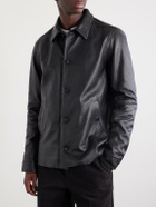 Rick Owens - Brad Leather Jacket - Black