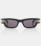 Bottega Veneta Bolt square sunglasses