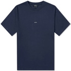 A.P.C. Men's Kyle Logo T-Shirt in Dark Navy