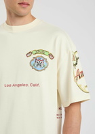 Amiri Vista Hj Skate Printed Cotton T-shirt Ivory