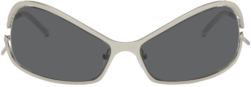 A BETTER FEELING Silver Numa Sunglasses