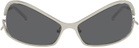 A BETTER FEELING Silver Numa Sunglasses