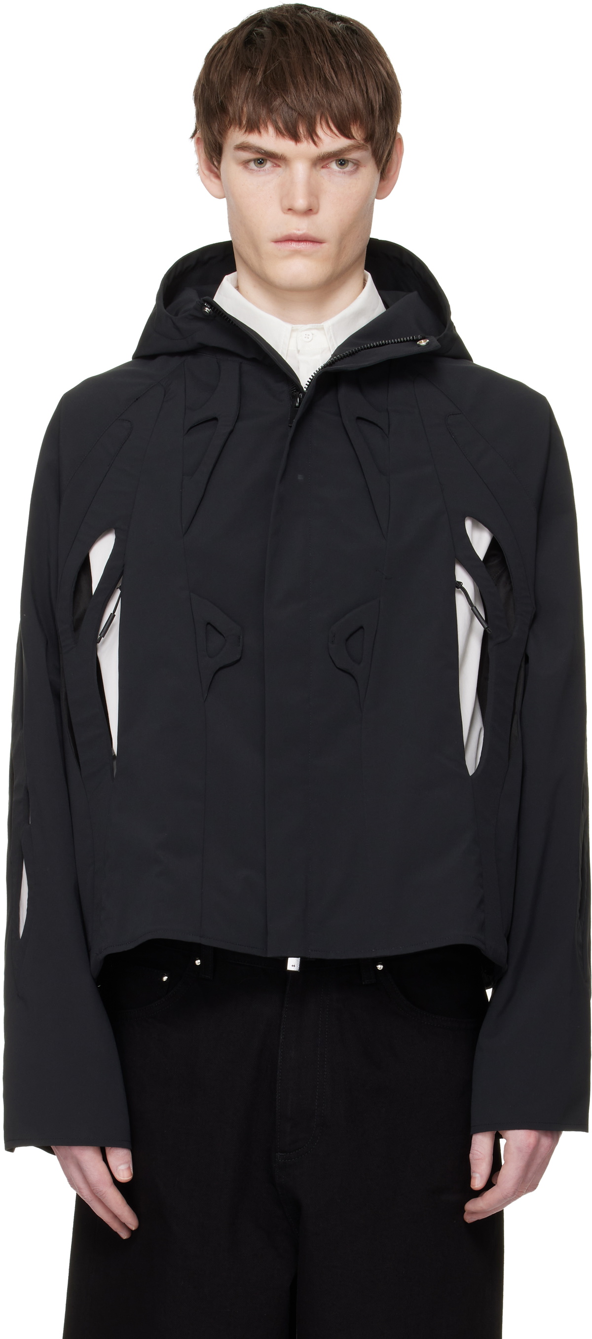 HELIOT EMIL Black Akhal Jacket Heliot Emil