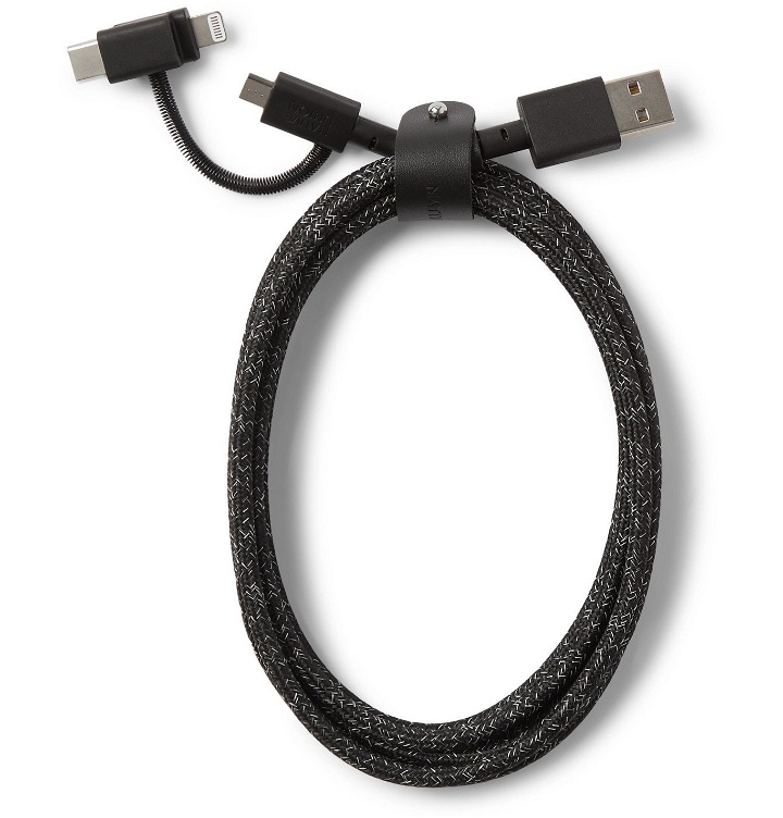 Photo: Native Union - Universal Lightning and USB-C Cable - Black