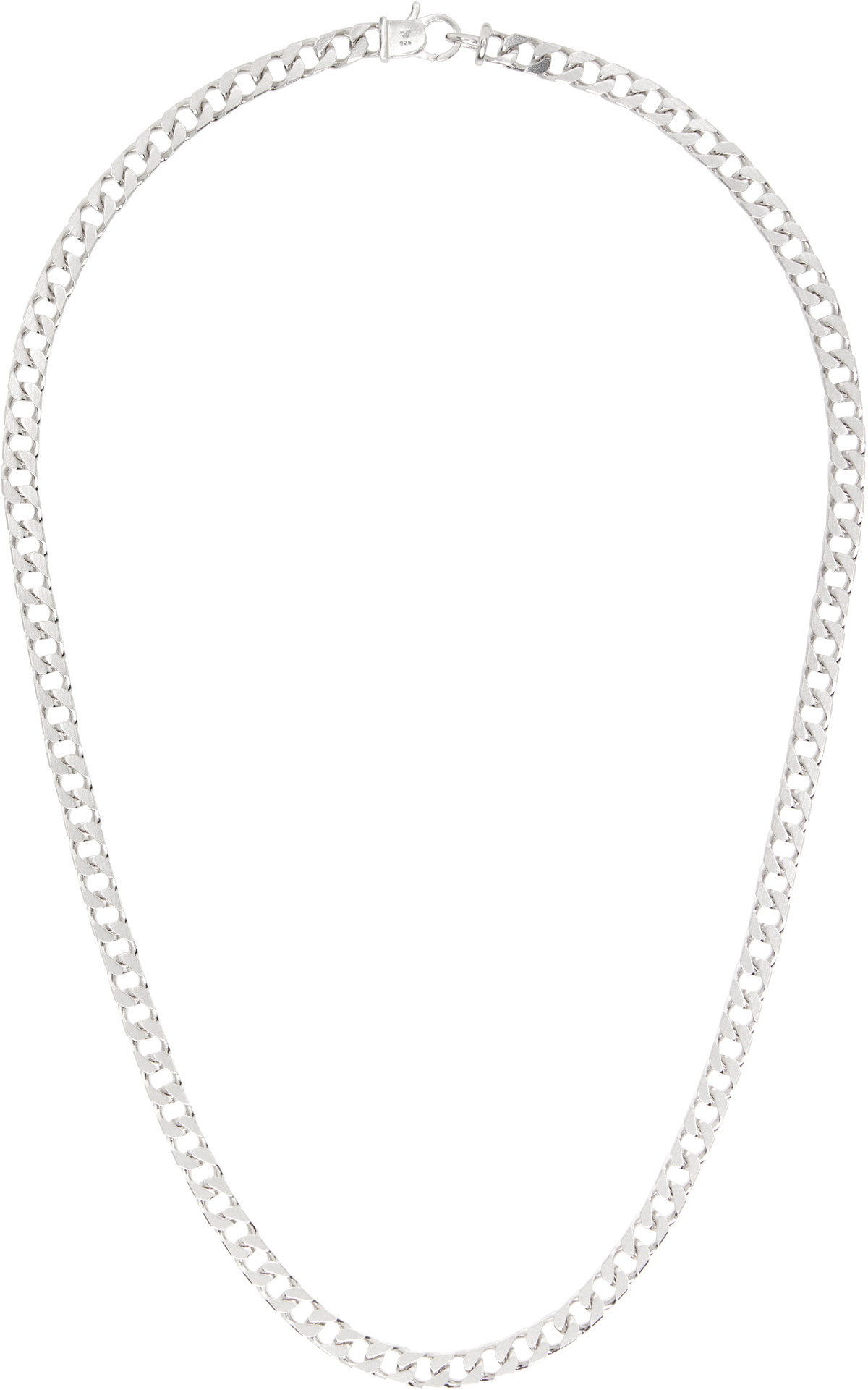 Tom Wood Silver Robin Chain Purple Molecule Necklace Tom Wood