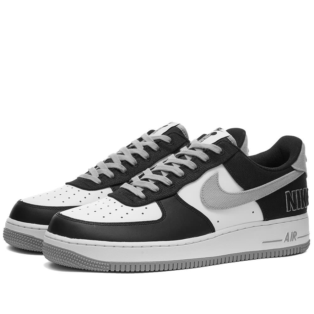 BUY Nike Air Force 1 EMB Black Silver