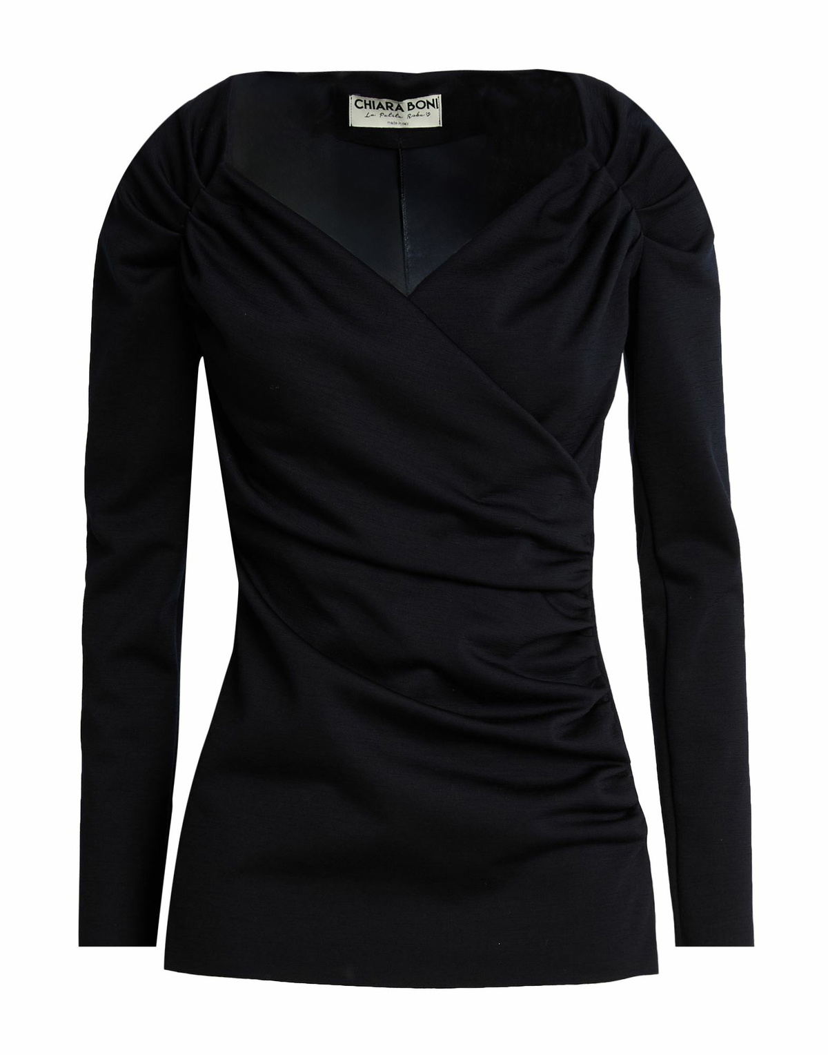 Chiara Boni La Petite Robe Womens Top Midnight in Blue