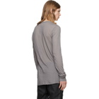 Rick Owens Gray Tower Basic LS T-shirt