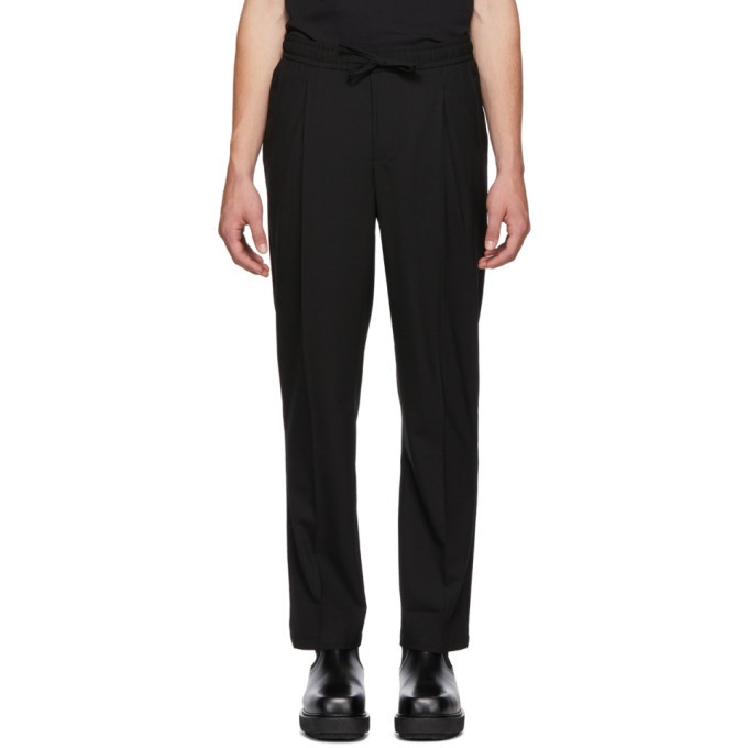Photo: LHomme Rouge Black Comfort Trousers