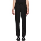 LHomme Rouge Black Comfort Trousers