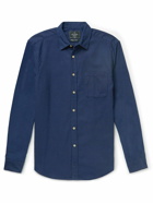 Portuguese Flannel - Lobo Cotton-Flannel Shirt - Blue