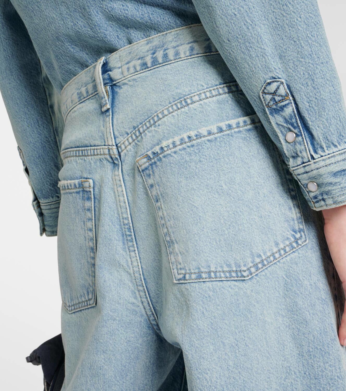 Frame Le Low Baggy wide-leg jeans Frame Denim