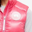 Canada Goose Women's Cypress Padded Vest in Summit Pink