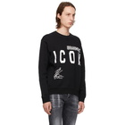 Dsquared2 Black Zlatan Ibrahimović Icon Signature Sweatshirt