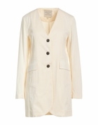 Alessia Santi Womens Blazer Cream
