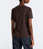 'S Max Mara Embellished cotton-blend jersey T-shirt
