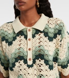 The Upside Tidal Sagra cotton crochet top