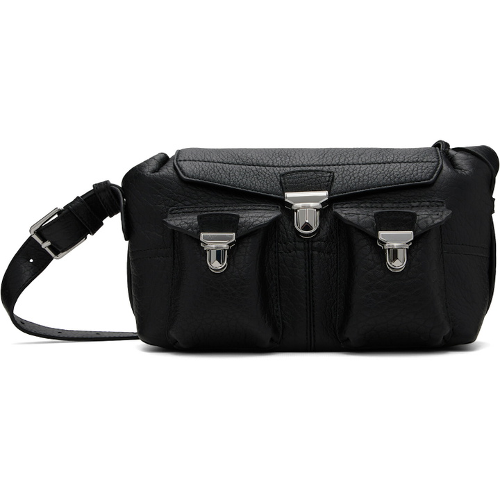 Photo: LEMAIRE Black Bubble Lambskin Mini Soft Gear Bag
