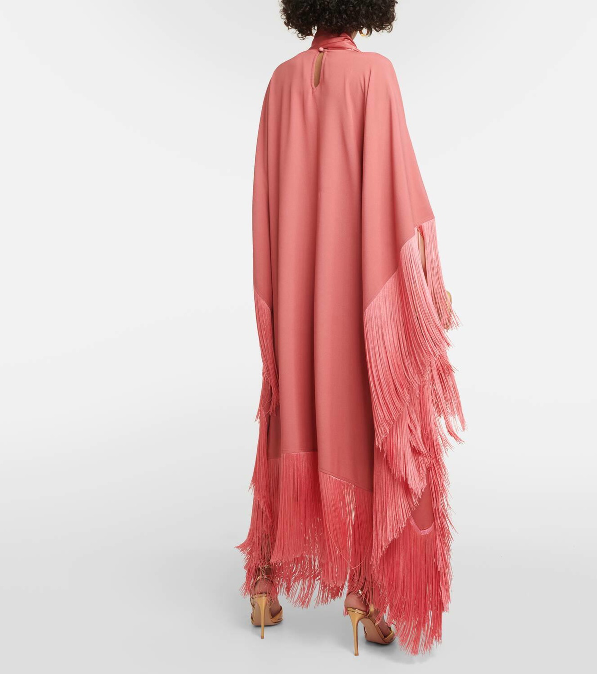 Taller Marmo Very Ross fringed kaftan - Brown