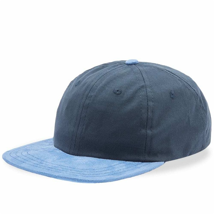 Photo: Lite Year Men's Two-Tone Six Panel Cap in Blue