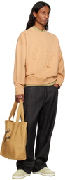 Maison Kitsuné Yellow 'Café Kitsuné' Tote