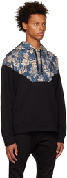 Versace Jeans Couture Black Tapestry Hoodie