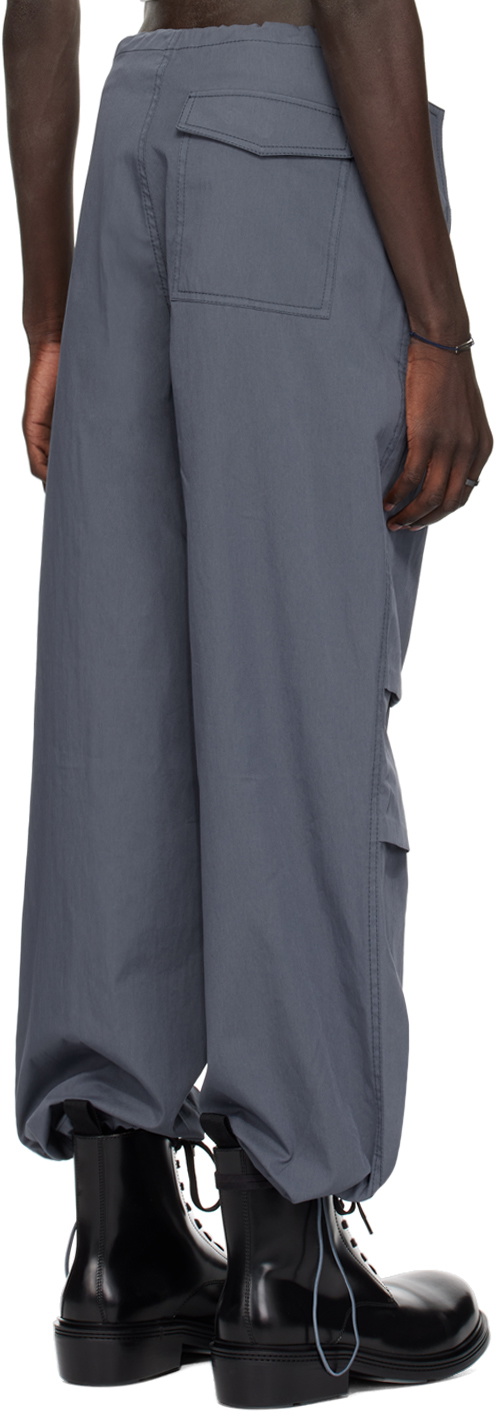 Dion Lee Gray Toggle Trousers