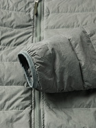 John Elliott - Carson Slim-Fit Quilted Nylon-Blend Hooded Down Jacket - Gray