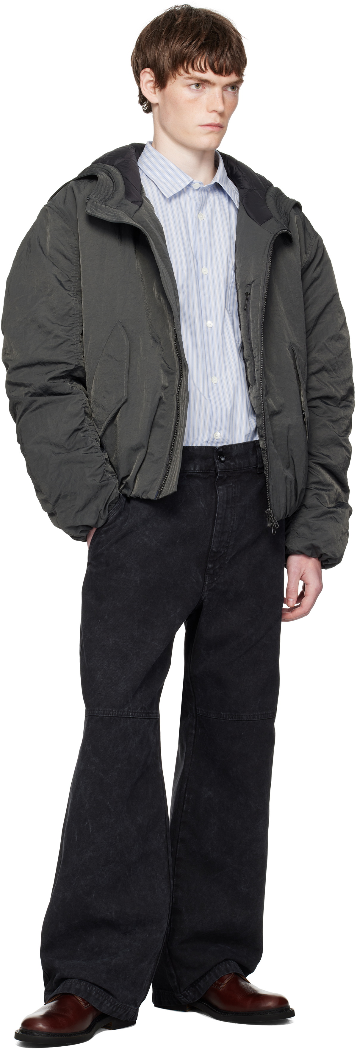 HOPE Black Workwear Trousers