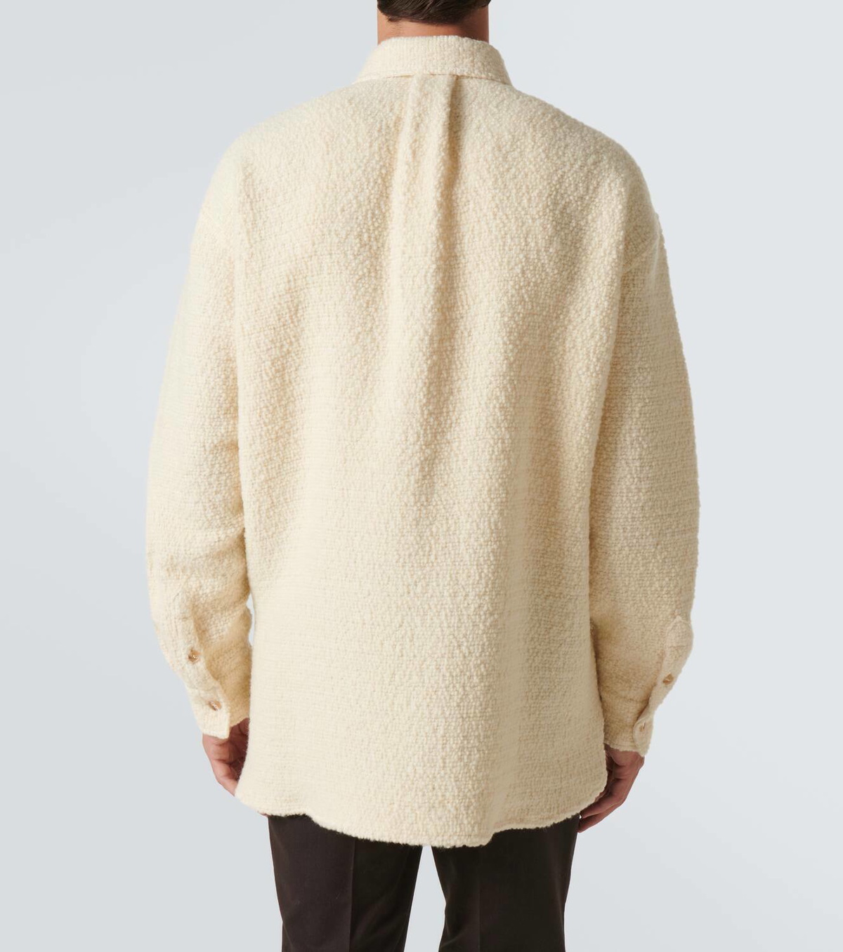 King & Tuckfield Wool and cotton overshirt