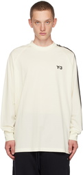 Y-3 Off-White 3-Stripes Long Sleeve T-Shirt