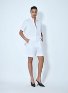 Max Mara Pleated High-Waist Shorts