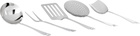 Alessi Silver AJM19 Kitchen Cutlery Set, 5 pcs