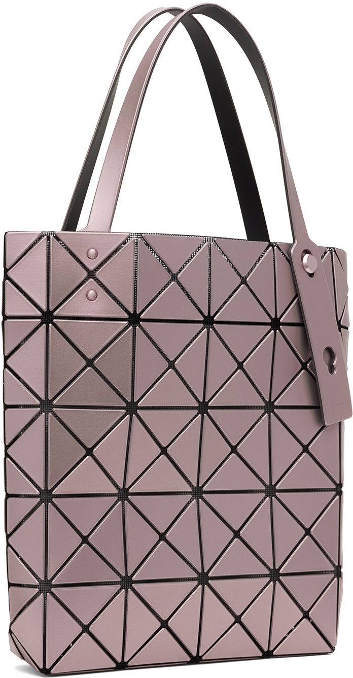 BAO BAO ISSEY MIYAKE Pink Lucent Boxy Tote Bao Bao Issey Miyake